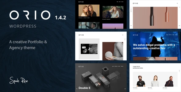 Orio – A creative Portfolio & Agency Theme